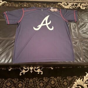 Men’s XL Stitches Atlanta Braves Baseball Lightweight T-shirt